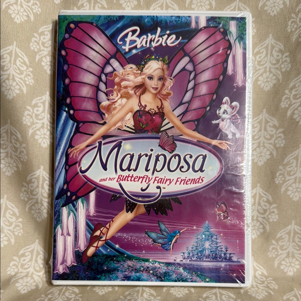 Barbie Mariposa Bath & Body Set - Pink and Purple